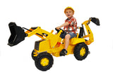 CAT Front Loader With Backhoe Pedal Tractor (813001)