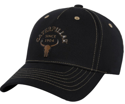CAP LONGHORN BLK