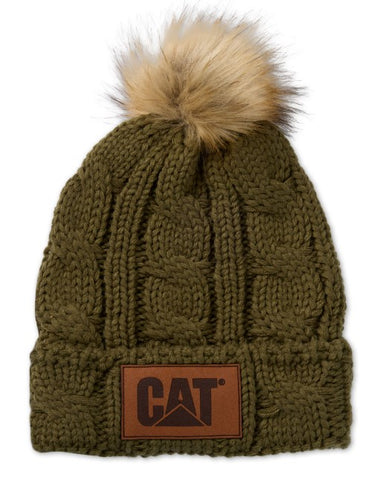 TOQUE POM OLIVE